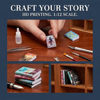 200Pcs Mini Books, Miniatures Book - Image 6