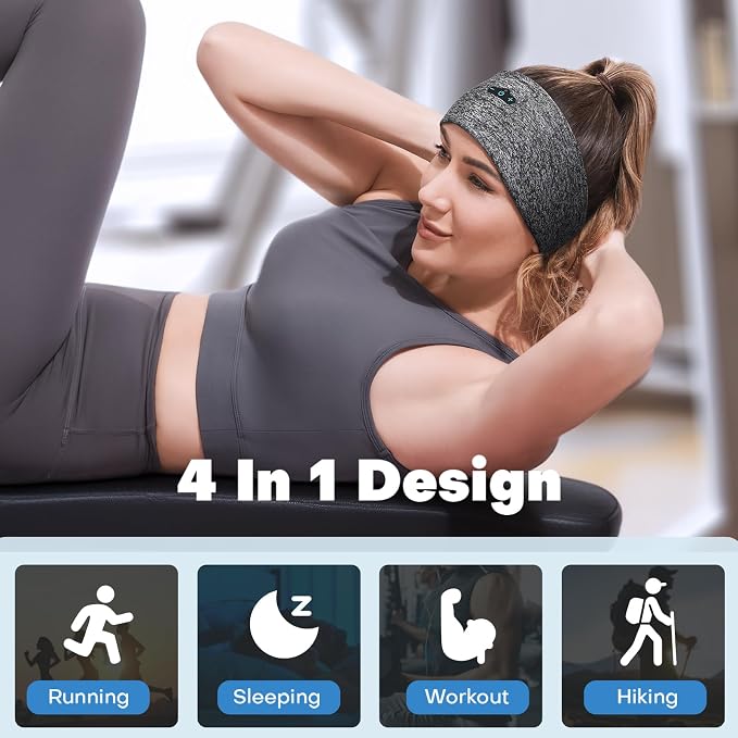 Sleep Headphones Bluetooth Headband - Image 3
