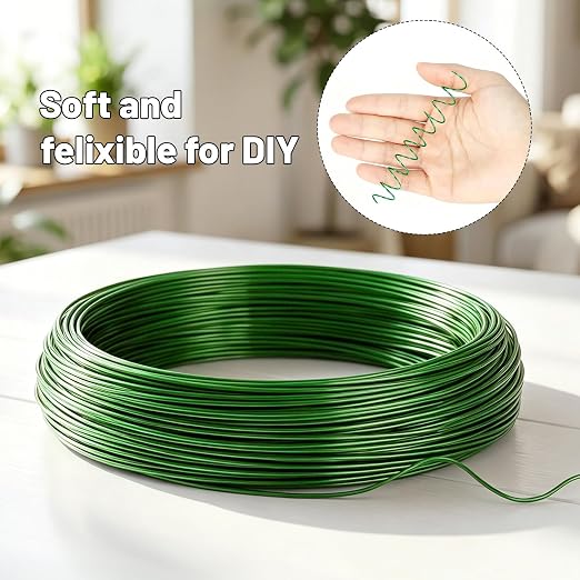 18 Gauge Aluminum Craft Wire, 165 Feet 1mm Bendable Metal Wire - Image 4
