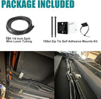 1/4 Inch Wire Loom Split Tubing - 15 ft Cord Protector Electric Wires Covers - Image 8