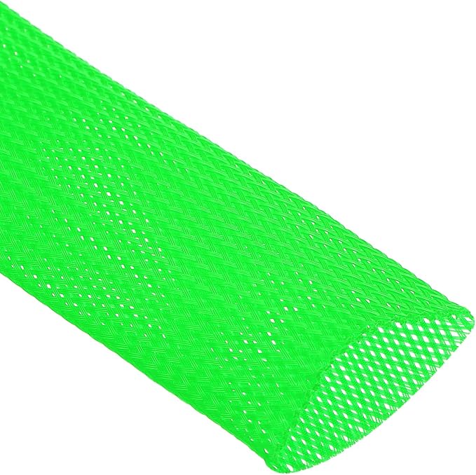 uxcell Expandable Sleeving, 2 3/8-inch 10ft Cable Sleeve - Image 2