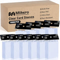 Mlikero 10000 Count Card Sleeves, Polypropylene, Fit by Mlikero