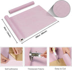CRE8TIVE Pale Pink Self Adhesive Velvet Flocking Liner - Image 8
