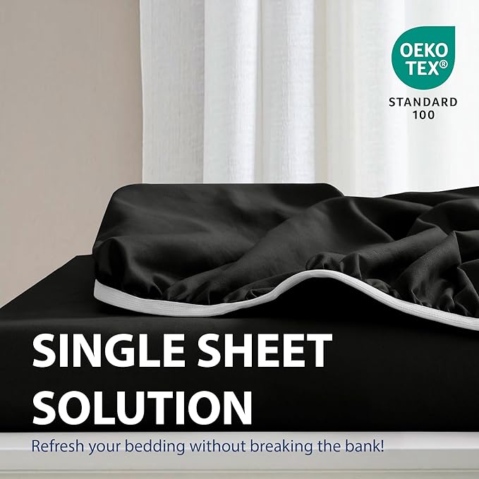 Cathay Home California King Fitted Sheet - Image 2