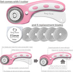 Rotary Cutter Set pink - Image 3