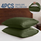 Pillowcases Standard 4 Pack, 20x26 Pillow Cases - Image 5