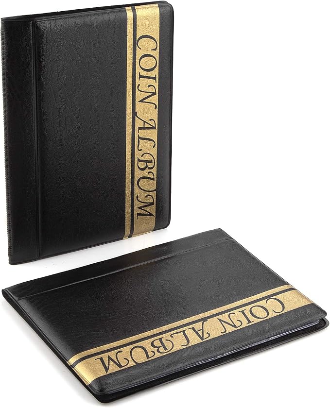 2 Pack of 120 Pockets Coin Album, 4.4 x 6.1 Handy Souvenir Penny Book, Coins - Image 7