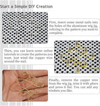 The hobbyworker Wire Bending Jig, Includes 30 Metal pegs - Image 2