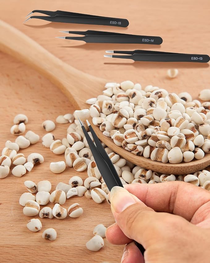11 Pcs Resin Spoon Tools Kit-Metal Stir Sticks Resin Spoons Poke Needle - Image 4