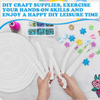 Frienda 5/8 Inch x 60 Ft White Foam Noodles - Image 5