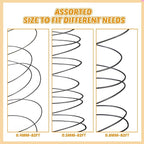 Funrous 5 Rolls 5 Size Jewelry Wire 18, 26 Gauge Copper Wire Kit Jewelry - Image 3