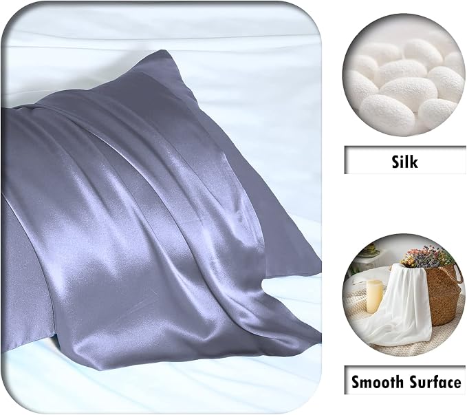 Natural Mulberry Silk Pillowcase - Image 2