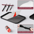 Nicpro Professional Miniature Painting Kit, Stay Wet Palette & 16PCS Detail - Image 3