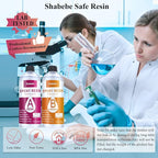 Shabebe Epoxy Resin, 64OZ Epoxy Resin Crystal Clear, Not-Yellowing No-Bubble - Image 3