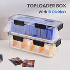 DEEIF Toploader Storage Box, Trading Card Storage Box - Image 2