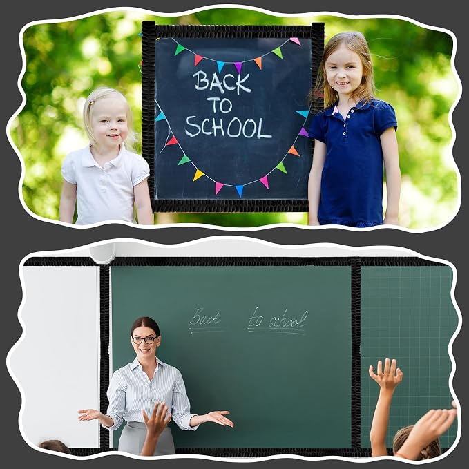 6 Rolls 40 Ft Ruffled Bulletin Board Borders Back to School Classroom Decor - Image 5