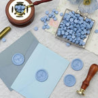 300 Pcs Wax Seal Beads, Sealing Wax Beads, Refilling Octagon Wax Sealing Beads - Image 3