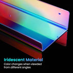 upsimples 4 Pcs 15" Iridescent Acrylic Shelves - Image 4
