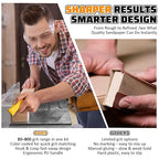 54PCS Premium Micro Sander, Detail & Mini Sander Block – Precision Small Hand - Image 4