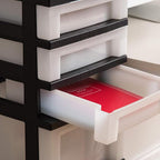 IRIS USA 2 Pack 7-Drawer Plastic Storage Rolling Organizer Cart - Image 7