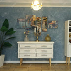 iLAND Dollhouse Furniture on 1/12 Scale of Dining-Room, Wooden Doll House - Image 4