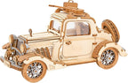 Rowood 3D Puzzles for Adults, Vintage Car Wooden Model Kits to Build, DIY Adult by RowoodAssembleArtDecorateLife