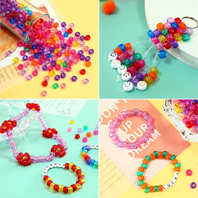 Iooleem Pony Beads, Beads for Jewelry Making, Beading Supplies, Arts & Crafts - Image 6