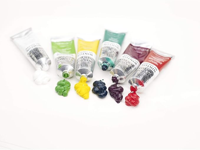 Winsor & Newton Winton, Chrom Grün Farbton, 37ml Tube - Image 6