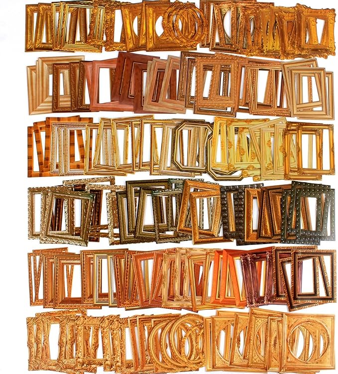 180 Pieces Vintage Scrapbook Picture Frame Cutouts Paper Stickers - Image 7