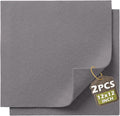 Dark Gray Soft Felt Sheets for Crafts, 1.6mm Thick, Handmade Crafts, DIY by Grainear
