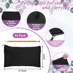 Legigo Blank Canvas Bag Zipper Pouch Makeup Bags Bulk - Image 2