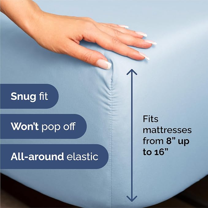 Split King 7 Piece Sheet Set - Image 3