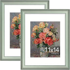 Vittanly 11x14 Picture Frames Set of 2, Ornate Vintage Photo Frame by Vittanly