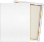 Pre Stretched Canvas 18x24 2 Pack Large Stretched Canvases by JenJen+Tradition