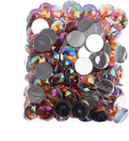 John Bead 200 Pieces 16mm, Acrylic Round Flat Back Rhinestones - Image 2