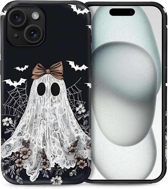 Case for iPhone 14 Plus, Scratch Resistant Hybrid Double Layer Hard Shell，Lace by Toulas