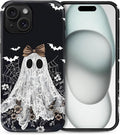 Case for iPhone 13/14, Scratch Resistant Hybrid Double Layer Hard Shell，Lace by Toulas