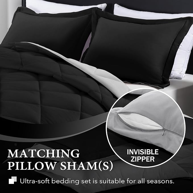 downluxe King Size Comforter Set - Image 3
