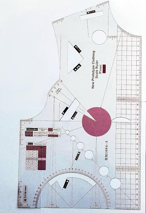 Fashion Design Sewing Ruler Set - Image 2