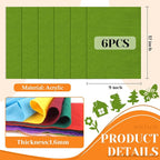 IONTACH 9" X 12" Soft Felt Sheets 1.6mm Thick | Felt Fabric - Image 3