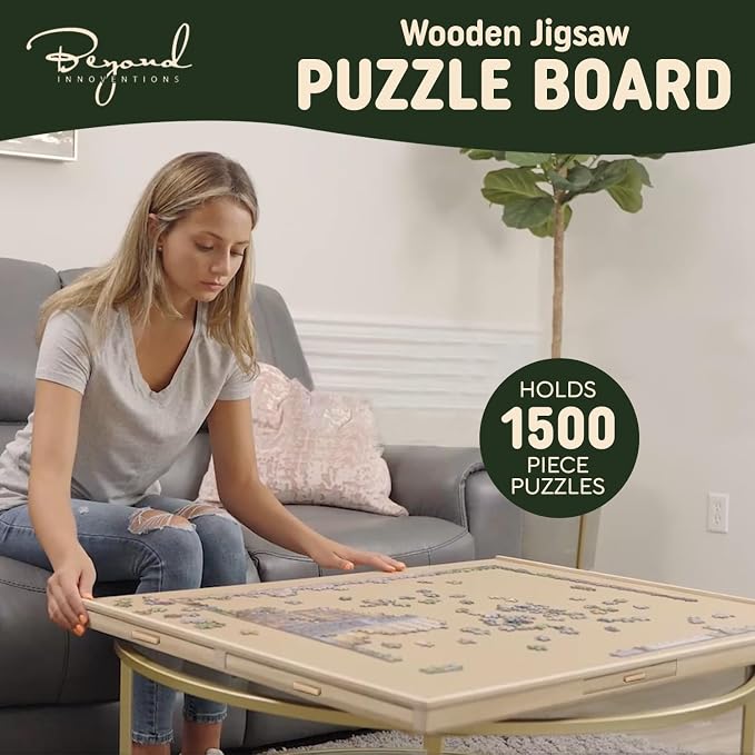 1500 Piece Wooden Jigsaw Puzzle Board - Image 7