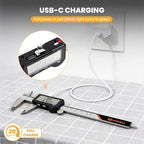 HARDELL Digital Caliper 6 Inch Rechargeable Calipers One-Key Reset | Caliper - Image 5
