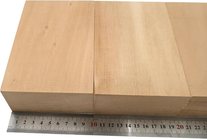 3PCS Basswood Carving Blocks, Whittling Wood Carving Kit, Unfinished Wooden - Image 3