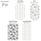 Yoofoss Bassinet Sheets for Baby, Baby Delight, Angelbliss, Soft Breathable - Image 3