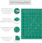 WA Portman Self Healing Cutting Mat & Rotary Cutter Set - Image 2