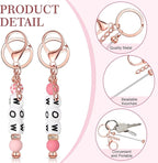 Tondiamo 24 Pcs Beadable Keychain Bars Bulk Beads - Image 4