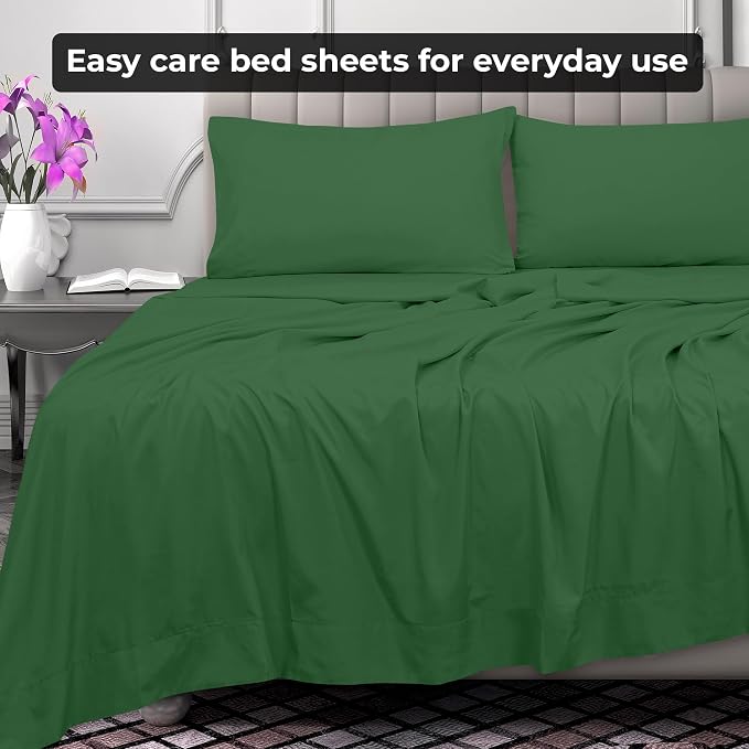 Royale Linens Queen Flat Sheet - Image 6