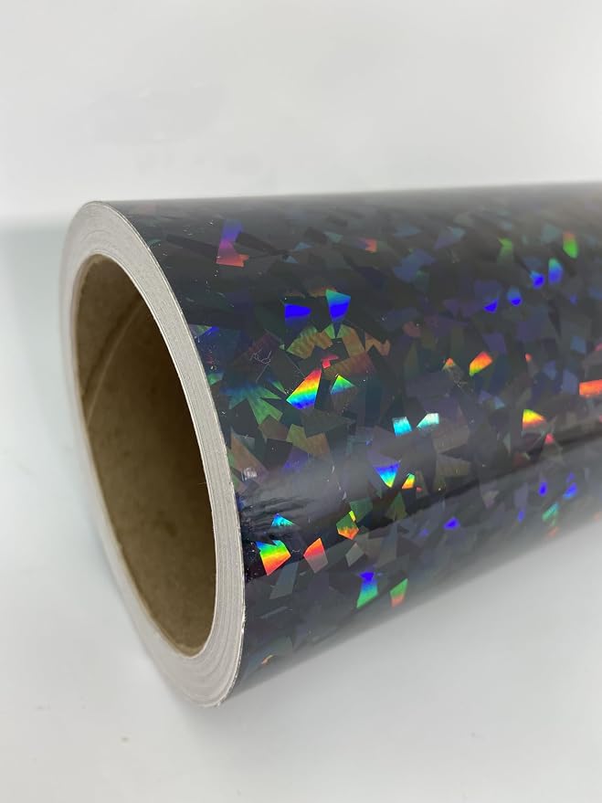 Holographic Crystal Sign Vinyl, HOLOCRYSTAL self-Adhesive Plastic by Paper+Street+Plastics