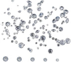Cubic Zirconia Gemstones - 4mm 1000pcs crystal dimond Bulk Round Machine-Cut by HUMYCC