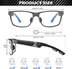 ANYLUV Blue Light Blocking Glasses Men Computer Gaming Glasses Lightweight - Image 5